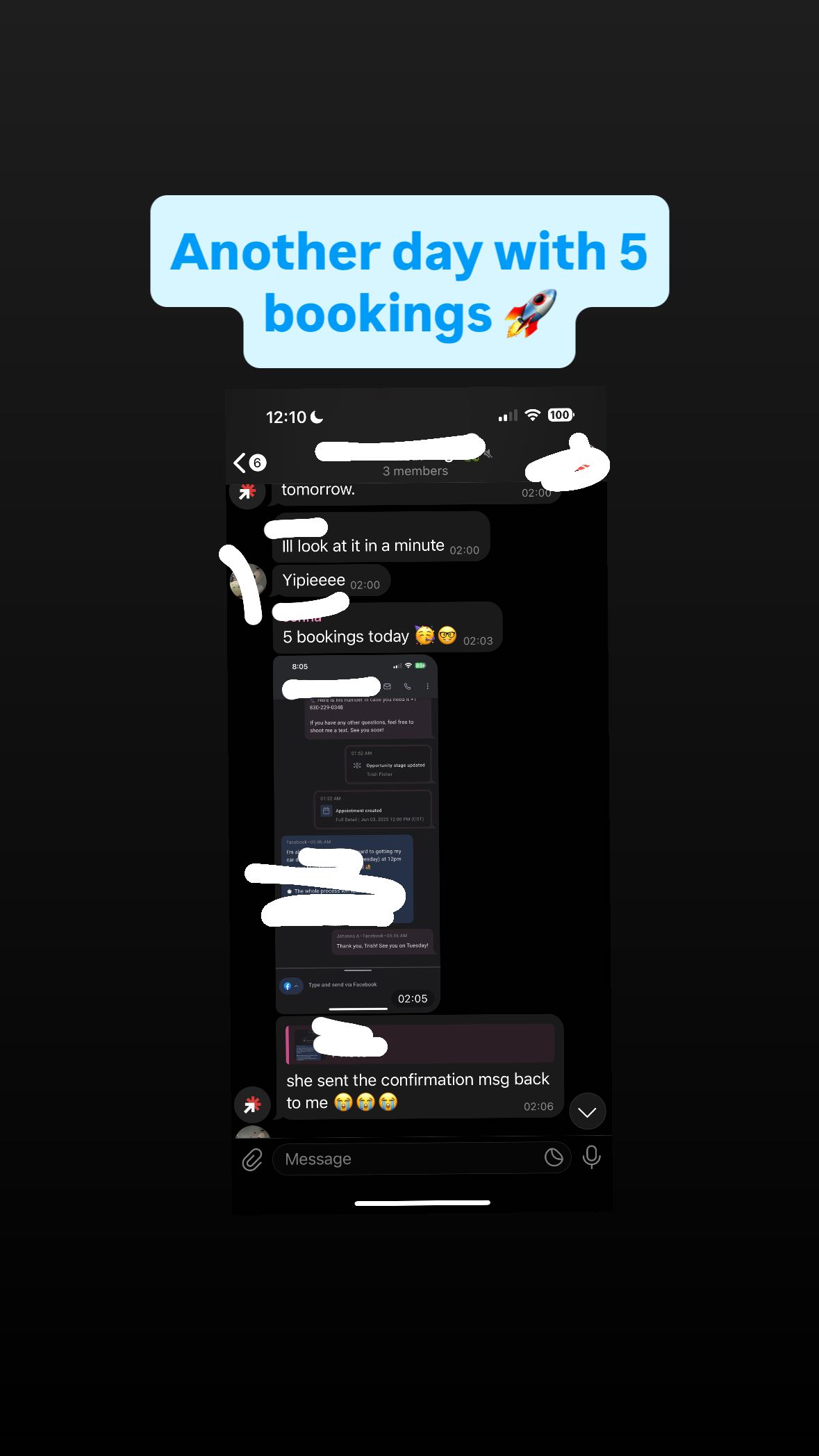 Client result