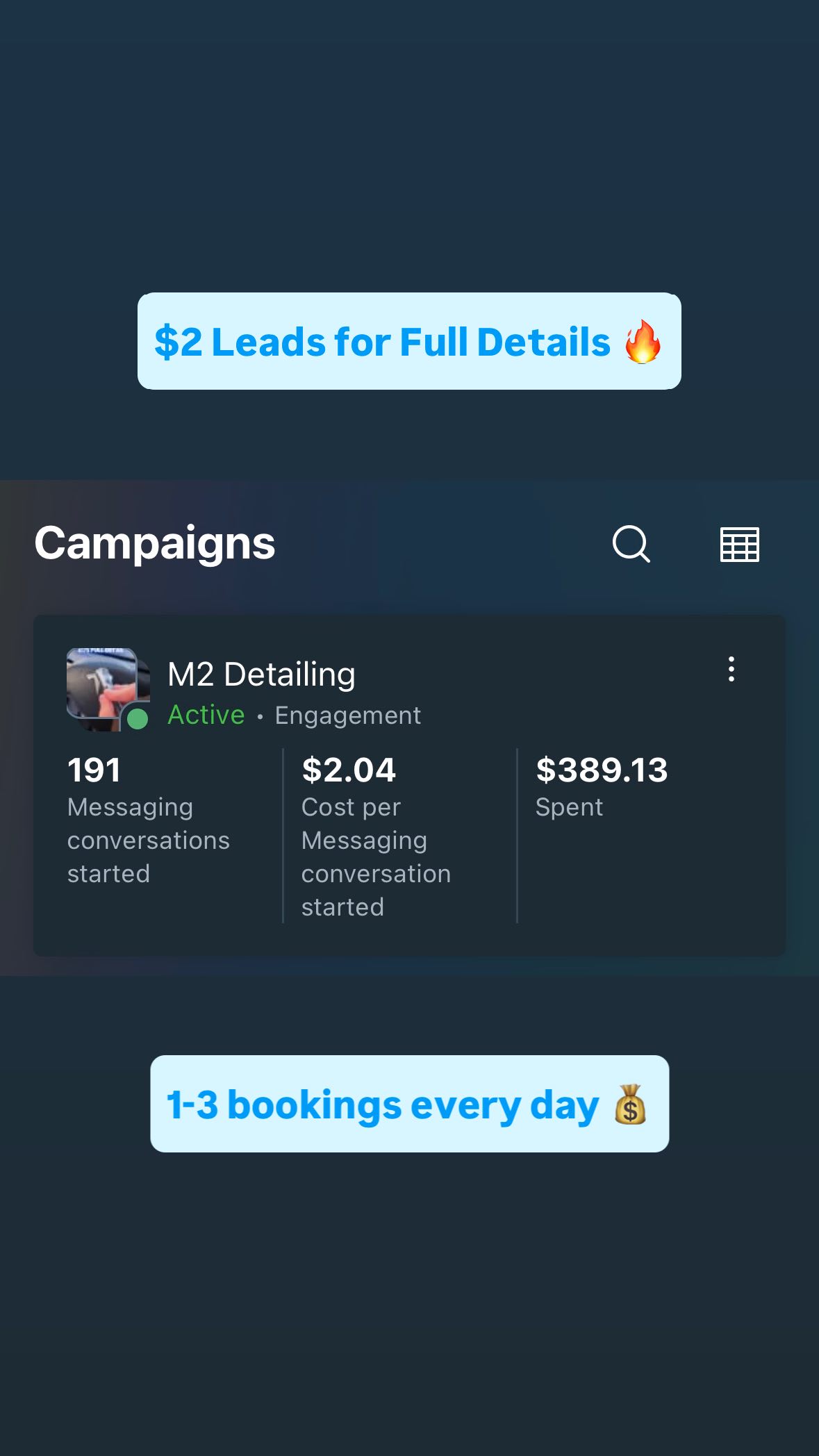 Client result